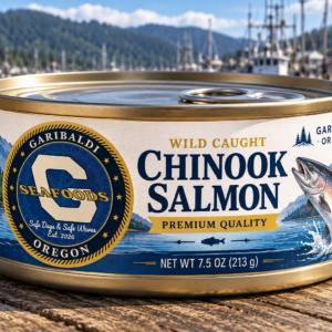 Canned Chinook Salmon